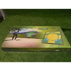 Battle Golf 6.5x6.5 Ft Complete Golf Practice Fun Arena Set